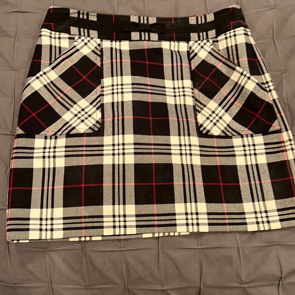 Tommy Hilfiger Plaid Mini Skirt